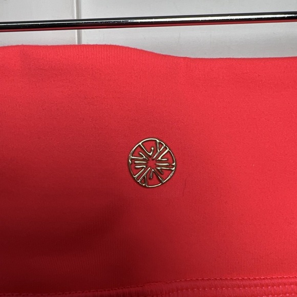 Lilly Pulitzer Luxletic 6" Weekender High Rise Scallop Bike Shorts Size Small - Picture 6 of 6